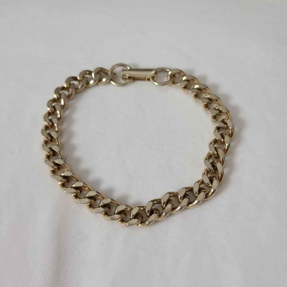 Goldtone Link Bracelet - Picture 10 of 10
